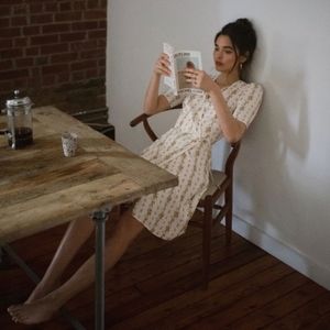 Reformation Laurent Dress in Poppyseed S